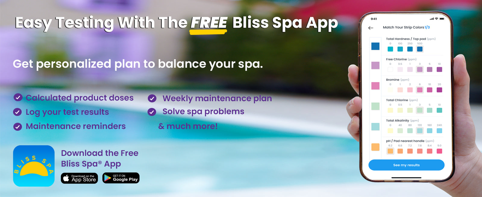Bliss Spa & Hot Tub Calcium Hardness Up