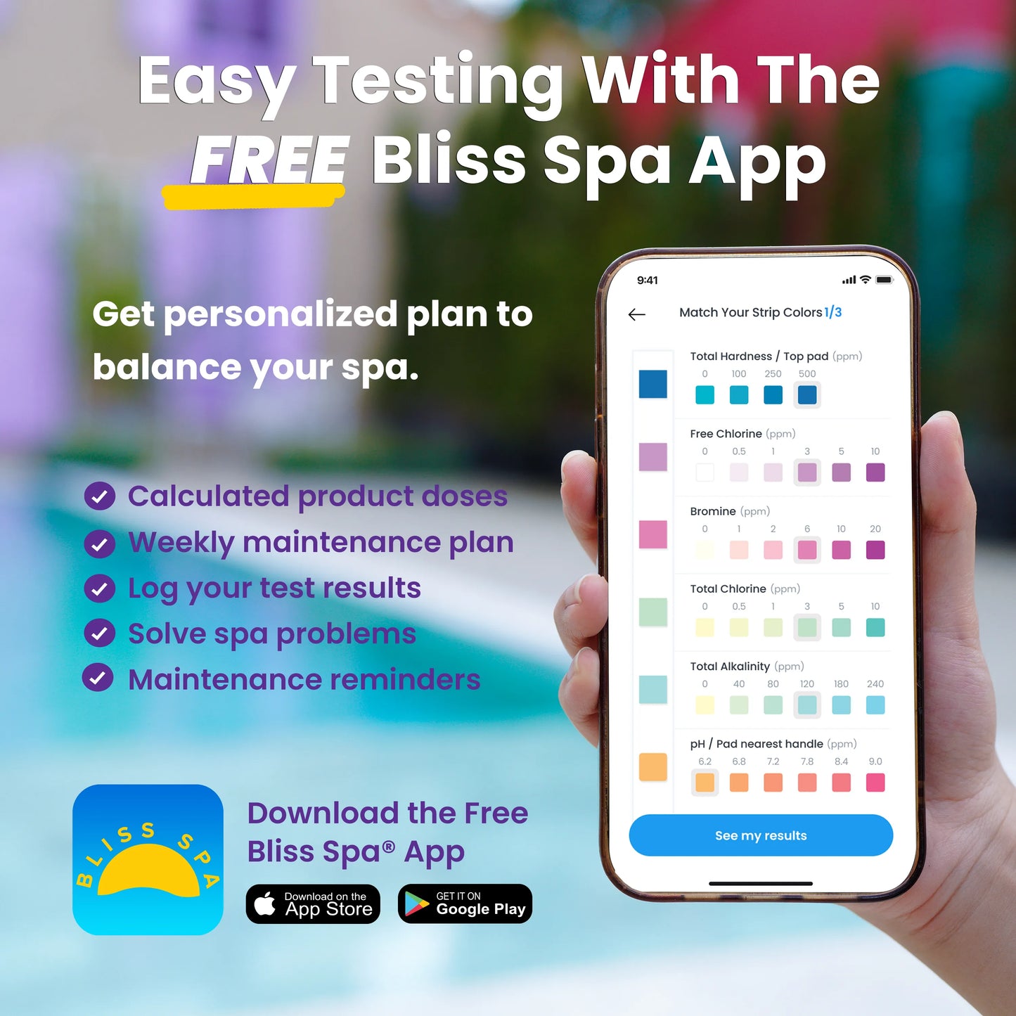 Bliss Spa & Hot Tub Calcium Hardness Up