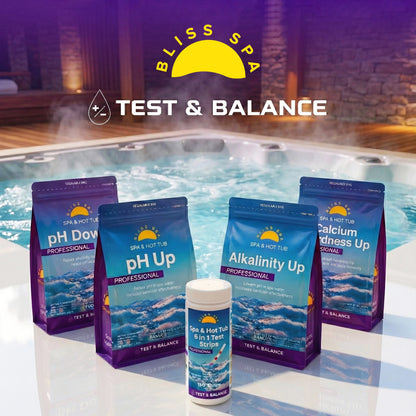 Bliss Spa & Hot Tub 6 in 1 Test Strips