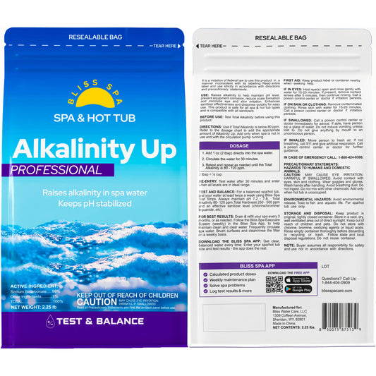 Bliss Spa & Hot Tub Alkalinity Up