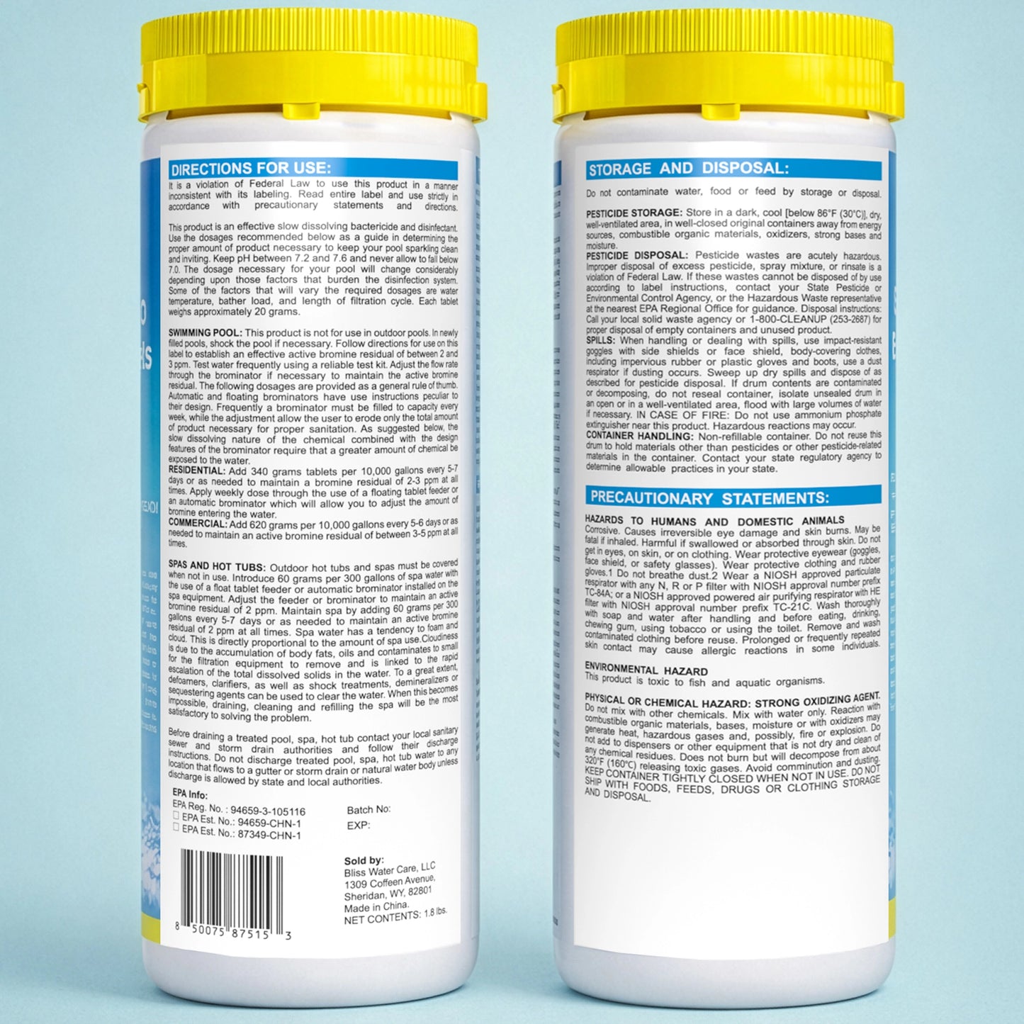 Bliss Spa & Hot Tub Bromine Tablets