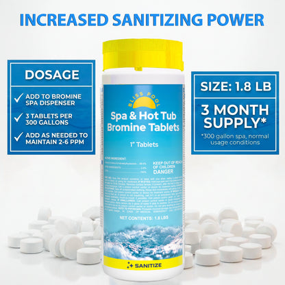 Bliss Spa & Hot Tub Bromine Tablets