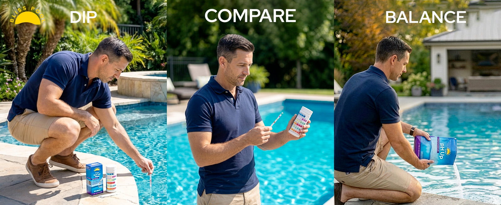 Bliss Pool 7 in 1 Test Strips