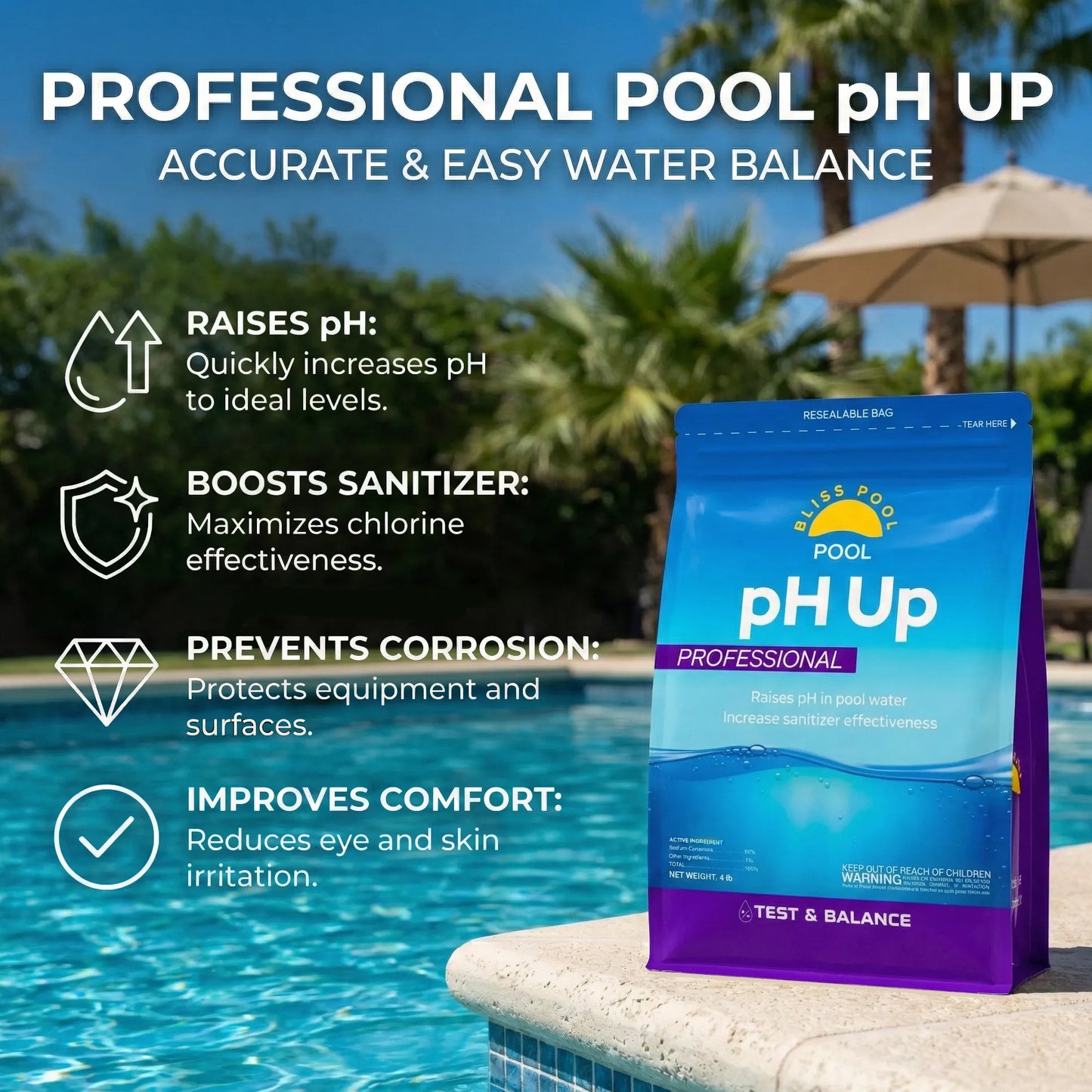 Bliss Pool pH Up