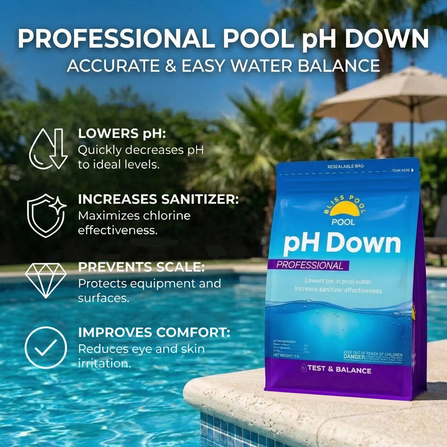Bliss Pool pH Down