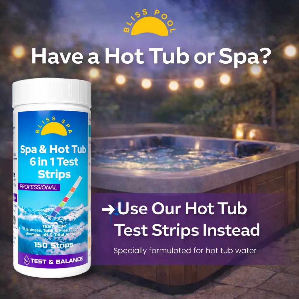 Bliss Pool 7 in 1 Test Strips